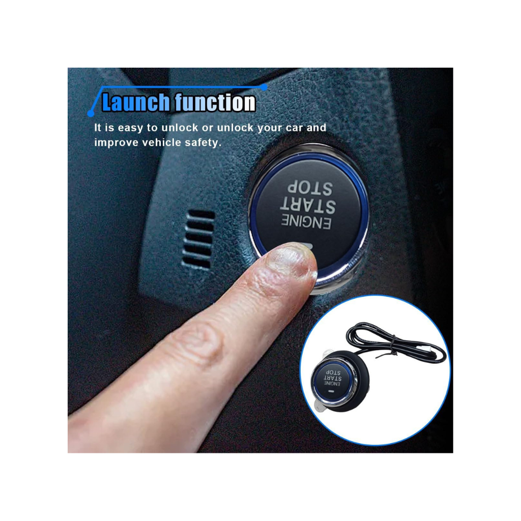 Boton Encendido Electronico Para Todo Tipo De Vehiculos - Boton
