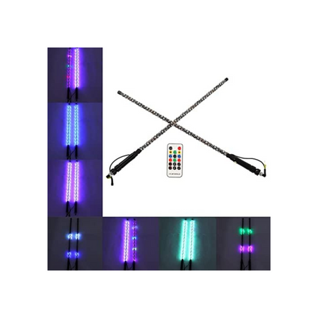 Antenas led rgb impermeable - Antenas led