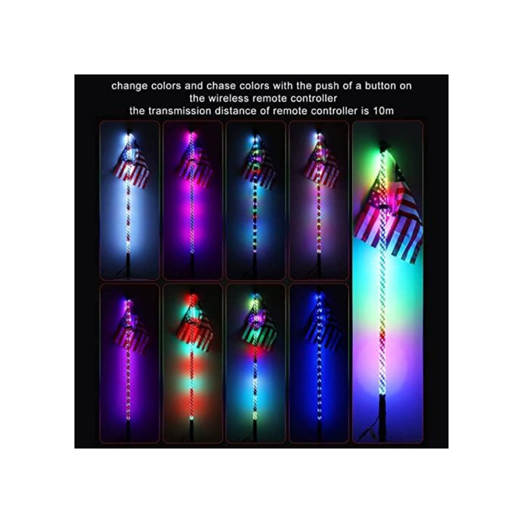 Antenas led rgb impermeable