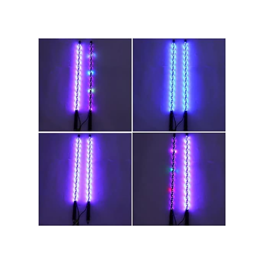 Antenas led rgb impermeable - Antenas led