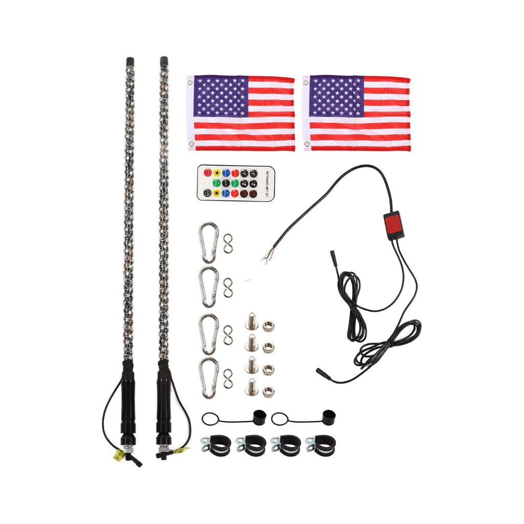 Antenas led rgb impermeable - Antenas led