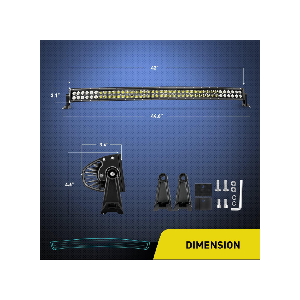 Barra Led 42’’ Luz Blanca - Barras led