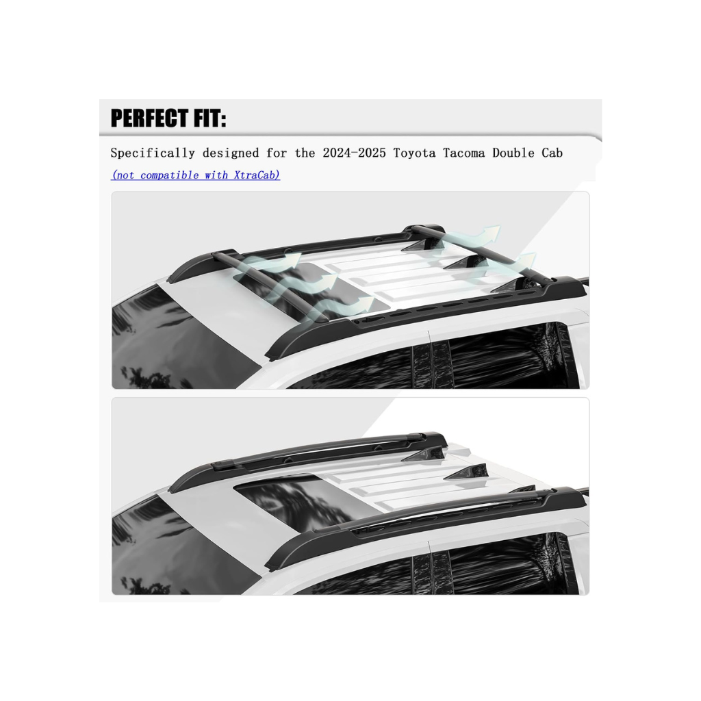 Barras Transversales Tacoma 2025 (rack)