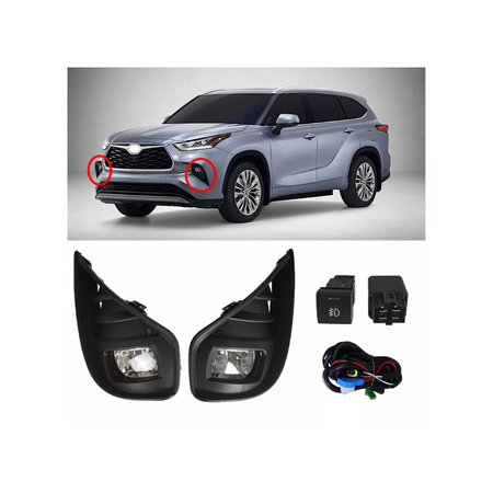 Faros De Niebla Toyota Highlander 2022 - Faros niebla