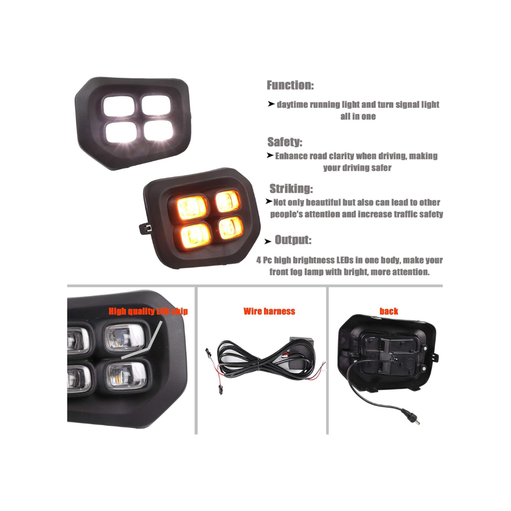 Faros DRL Tacoma 2023 - Luz de dia