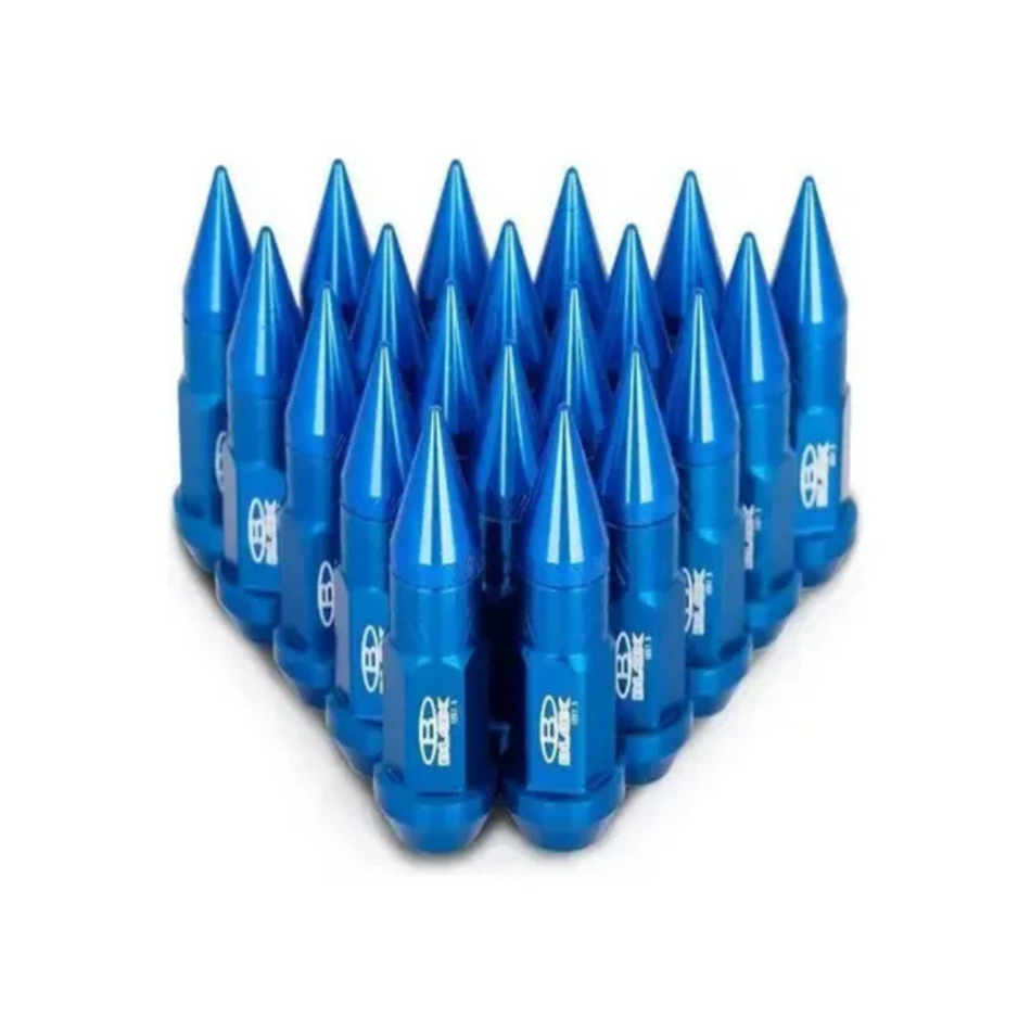 Kit De Tuercas Espiga 12x1.5 Azul Metalizado - TUERCAS