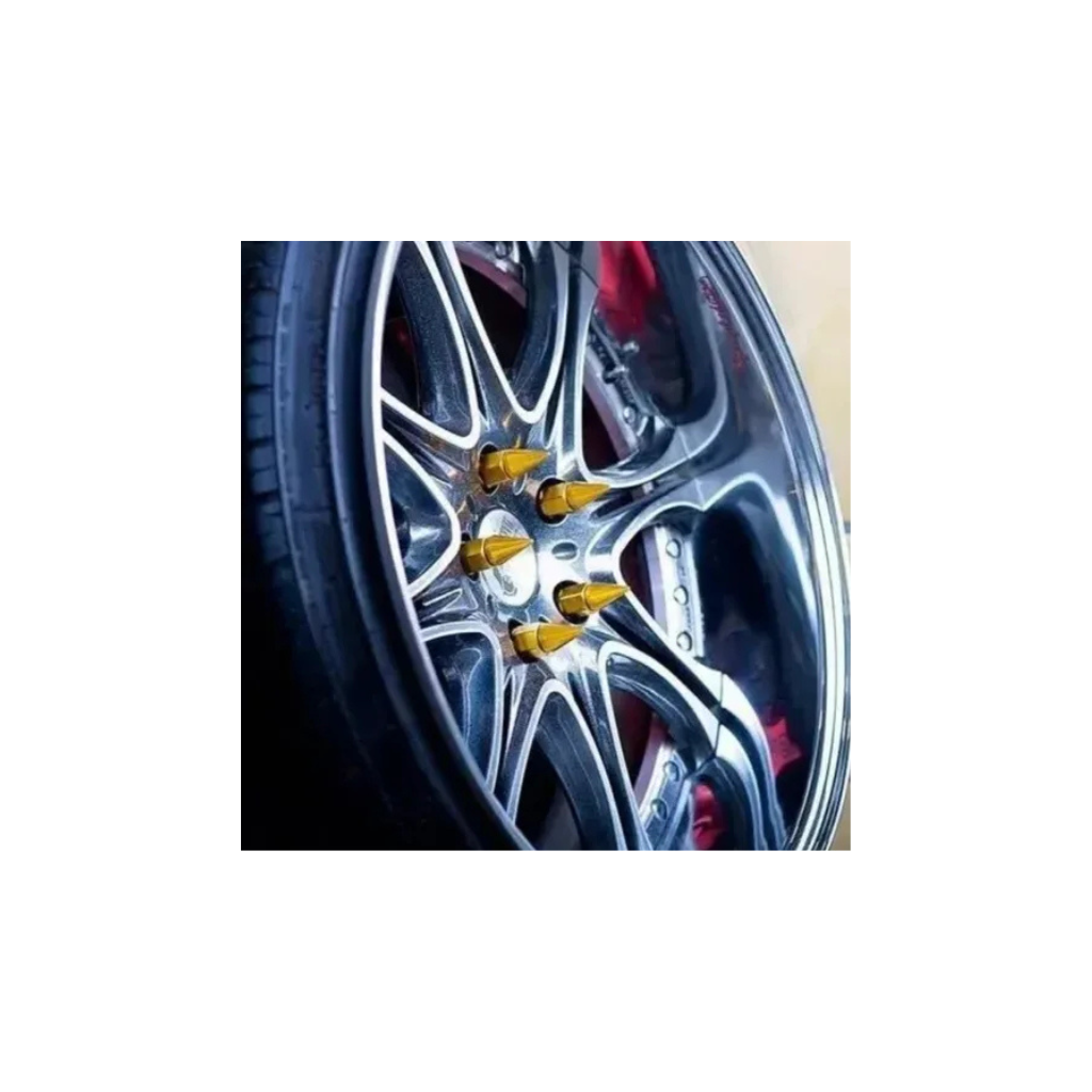 Kit De Tuercas Espiga 12x1.5 Oro Metalizado - TUERCAS