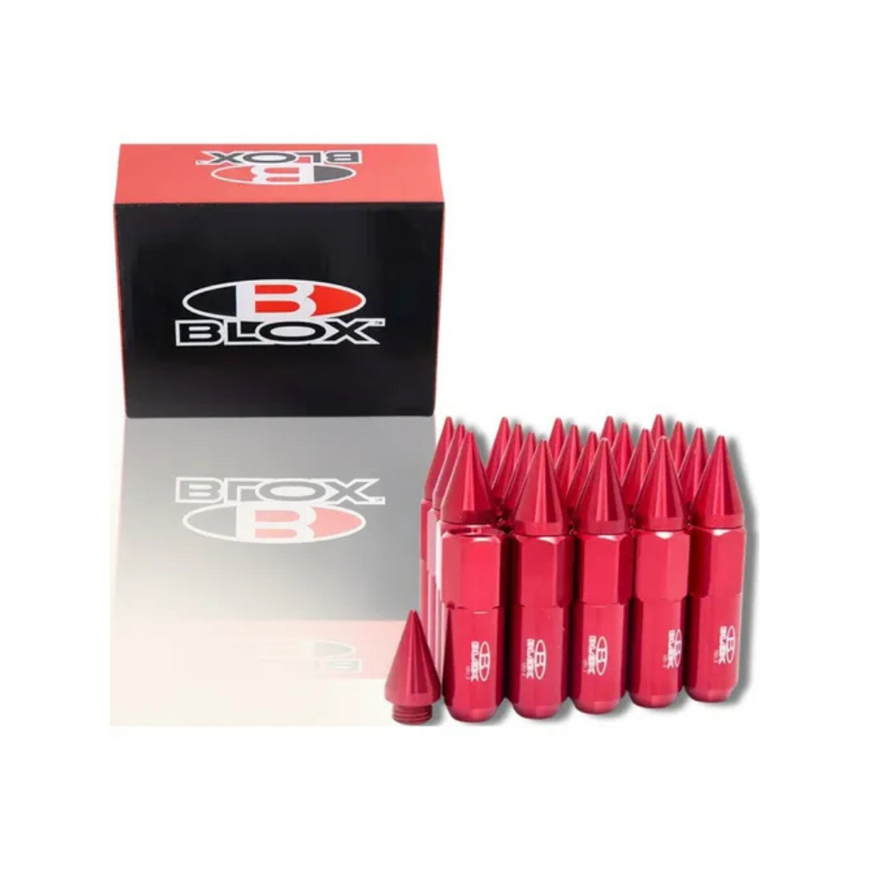 Kit De Tuercas Espiga 12x1.5 Rojo Metalico - TUERCAS