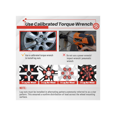 Kit De Tuercas Espiga 12x1.5 Rojo Metalico - TUERCAS