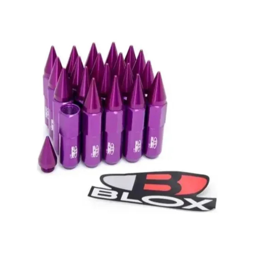 Kit De Tuercas Espiga 12x1.5 Violeta Metalizado - TUERCAS