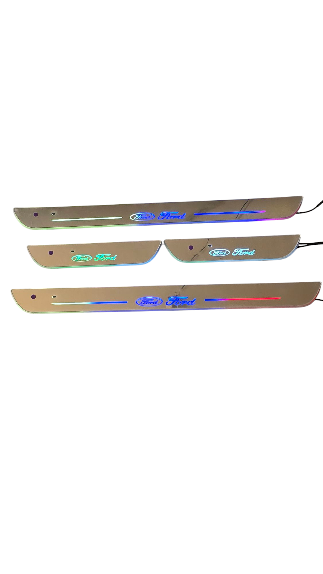 Moldura Iluminada Logo Ford - Acrilonitrilo butadieno estireno (ABS) - Moldura led