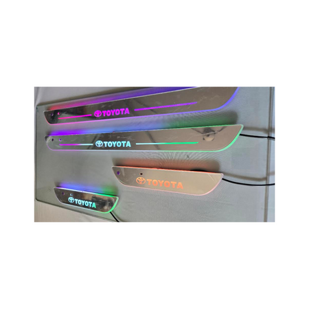 Moldura Iluminada Logo Toyota - Acrilonitrilo butadieno estireno (ABS) - Moldura led
