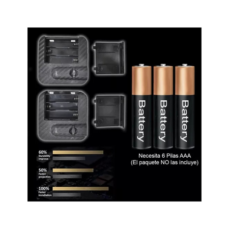 Proyector de puerta luz led logo Audi - Proyector led