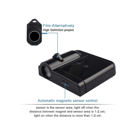 Proyector de puerta luz led logo Audi - Proyector led