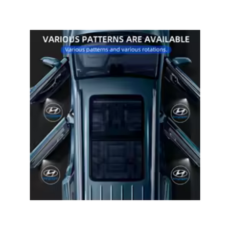 Proyector de puerta luz led logo Hyundai - Proyector led