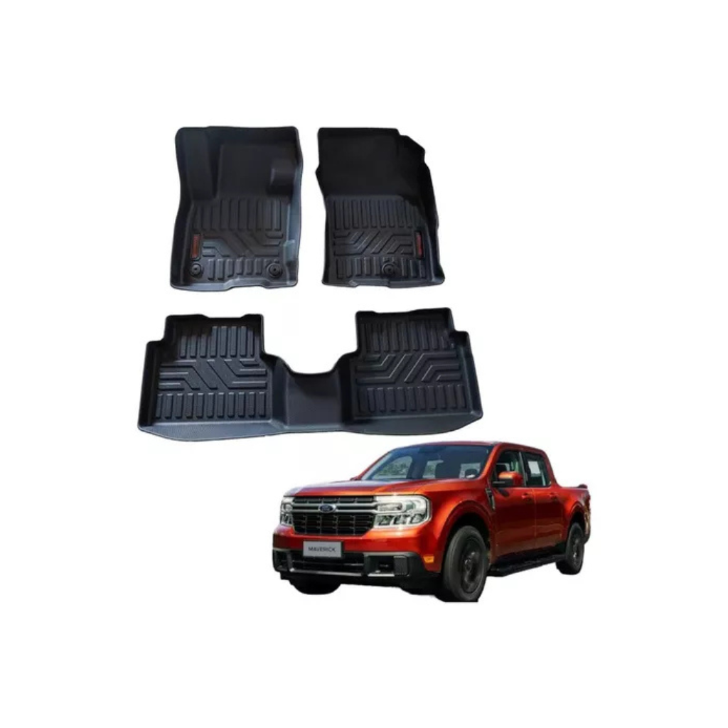 Tapetes Para Ford Maverick 2024 - Tapete 3D