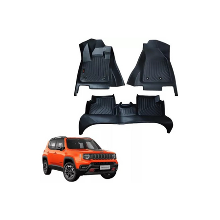 Tapetes Para Jeep Renegade 2024 - Tapete 3D