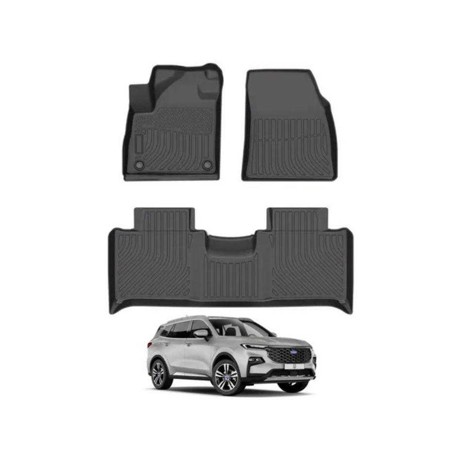 Tapetes Termoformados Para Ford Territory 2024 - Tapete 3D