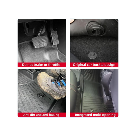 Tapetes Termoformados Para Honda Pilot 2025 - Tapete 3D