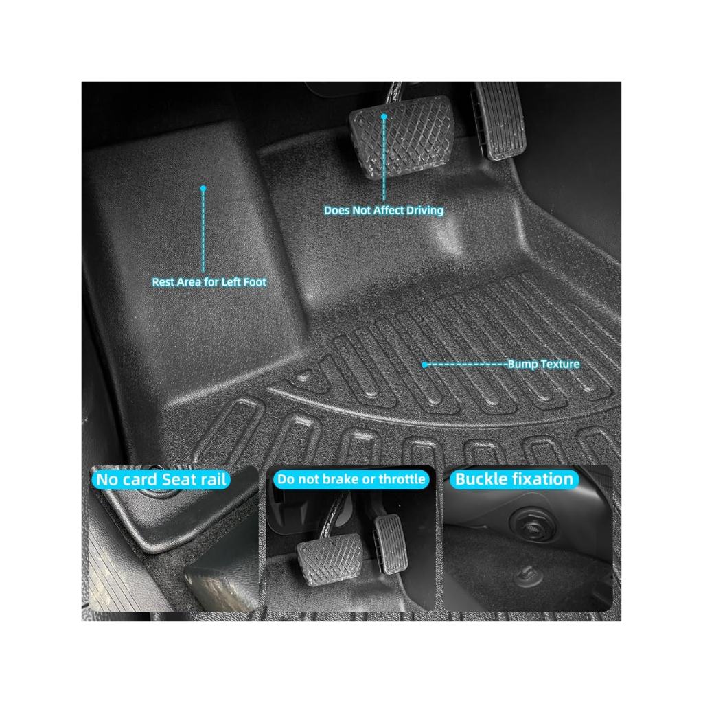 Tapetes Termoformados Para Honda Pilot 2025 - Tapete 3D