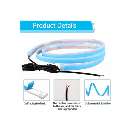 Tira Led Para Cofre 1.20 cm Luz Multicolor BT - Led cofre